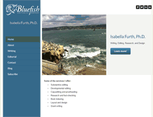 Tablet Screenshot of bluefisheditorial.com